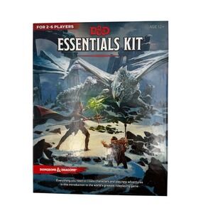 Dungeons & Dragons Essentials Kit D&D Box Set Dragon of Icespire Peak Adventure